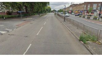A 24-year-old woman died and a man was hospitalized following a double stabbing in London.
