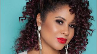 Angela Yee and Allan Houston will lead a free event called "Community Thru Hoops" in Times Square.