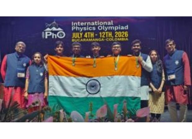 India dominates International Physics Olympiad 2026, winning all five gold medals and achieving top spot on global leaderboard.
