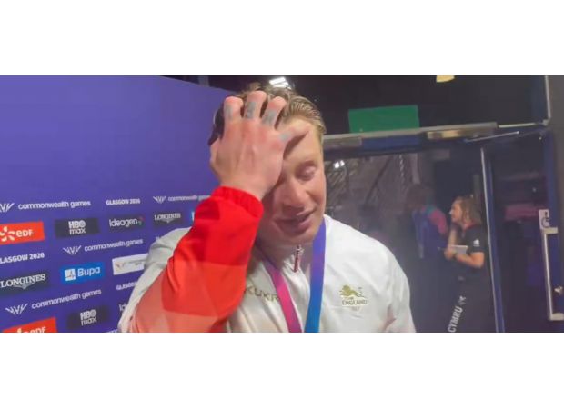 Adam Ramsay-Peaty, visibly emotional at Commonwealth Games, reveals impact of family dispute.
