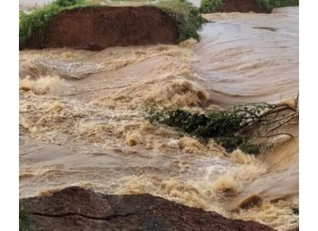 Thousands stranded by river breaches.