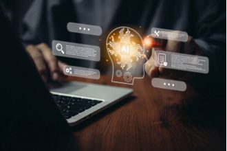 An AI program generates Facebook posts for a content creator, earning over $10,000 per month.