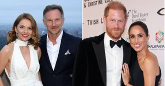 Spice Girls member Geri Horner had a private lunch with the Duke and Duchess of Sussex before their return to the UK.