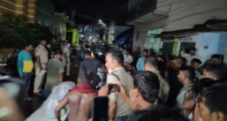 An elderly woman's body was discovered beneath a kitchen slab in Puri.