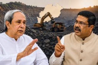 Naveen and Pradhan argue about changes to MMDR and Odisha's mineral authority.