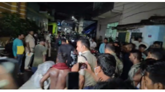 An elderly woman's body was discovered beneath a kitchen slab in Puri.