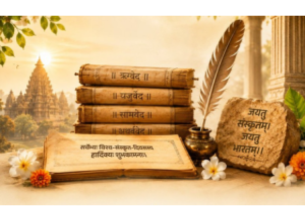 Radhakrishnan and Modi send well-wishes for World Sanskrit Day and encourage protecting the historic language.