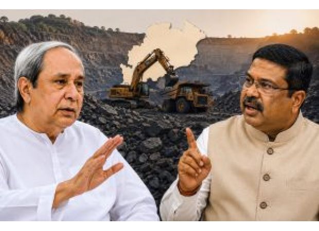 Naveen and Pradhan argue about changes to MMDR and Odisha's mineral authority.