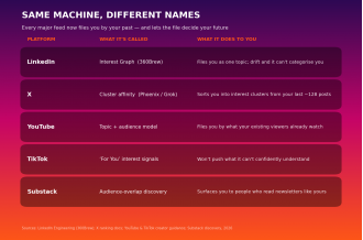 The algorithm profits from your self-reinvention.