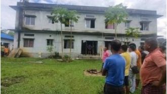 Two police officers in Assam, India were killed when a fellow officer reportedly used an AK-47 to open fire.