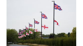 Birmingham council to use £2.6 million to take down England flags in streets.