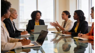 Feeling alone in meetings? Here's a tip to help you speak up.