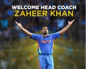 CSK appoints Zaheer Khan as head coach.