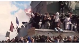 Social unrest is igniting street protests across Europe, from France to Albania.