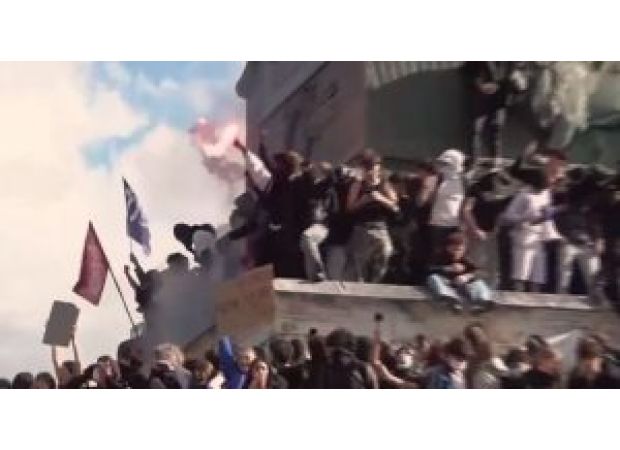 Social unrest is igniting street protests across Europe, from France to Albania.