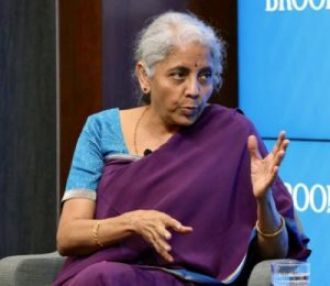 FM says Congress, UPA used banks and financial institutions like personal property in IDBI divestment.