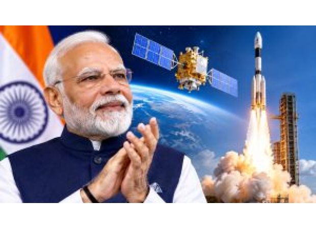 Modi congratulates ISRO on the successful launch of navigation satellite NVS-03