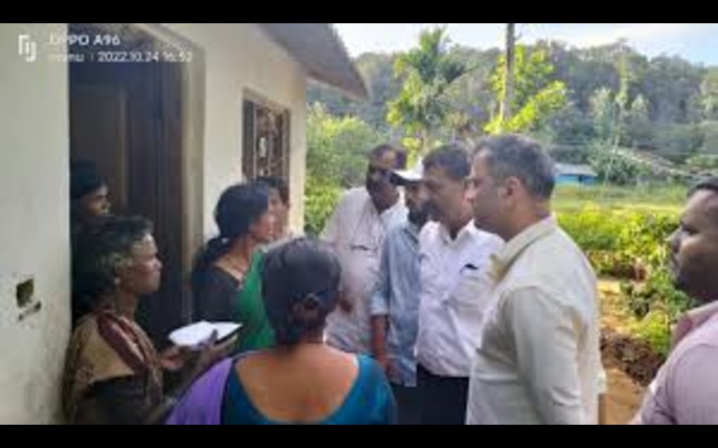 Ponnanna provides assistance to the family of deceased youth