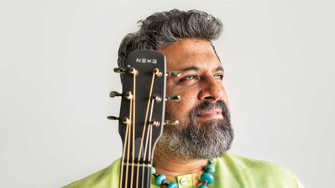 Raghu Dixit's team's program on Ayudha Puja