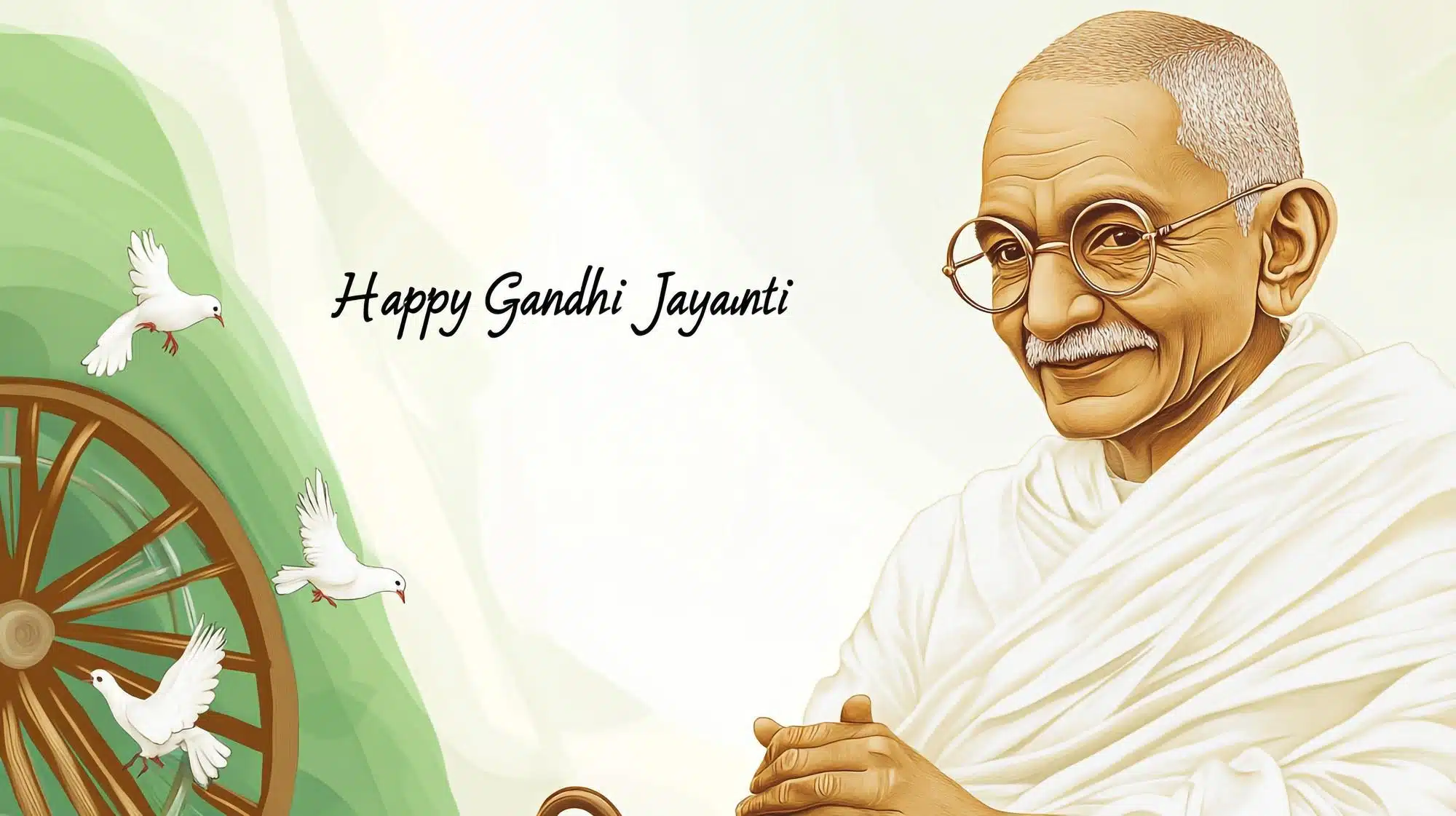 Today is Gandhi Jayanti