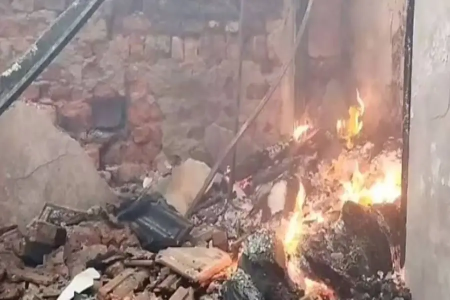 Student burnt alive in hostel fire Madikeri