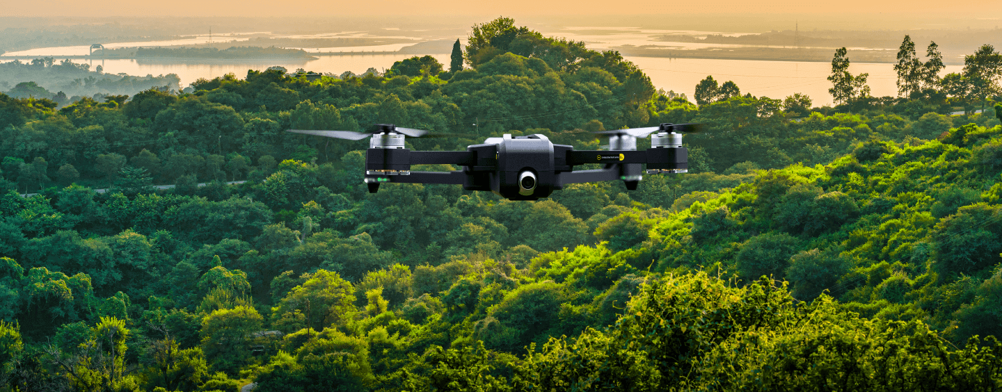 Drone camera to prevent human-wildlife conflict