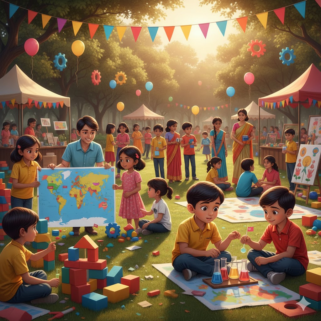 Learning festival is a festival that encourages children, Suresh