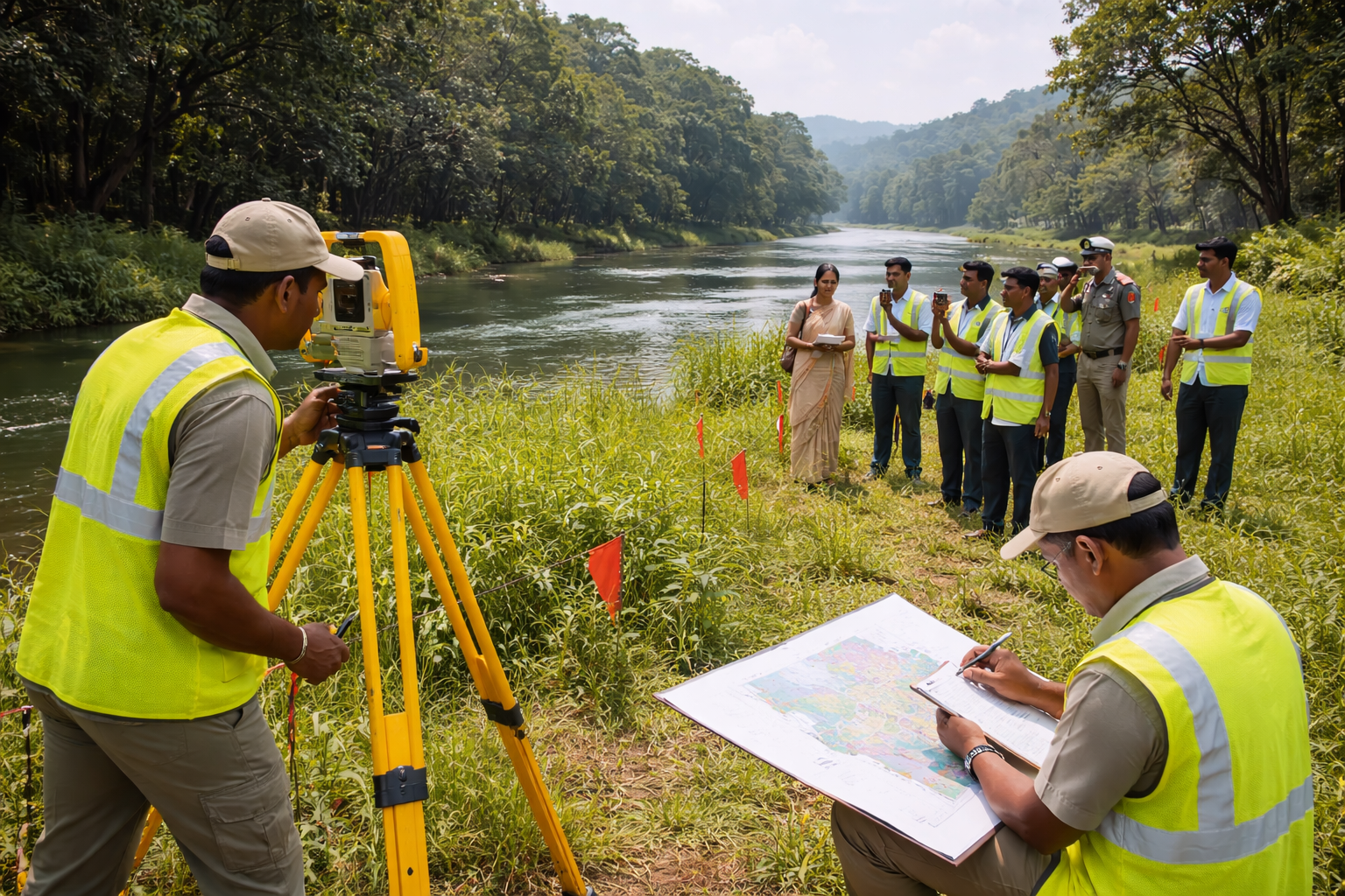 Cauvery River Buffer Zone Survey