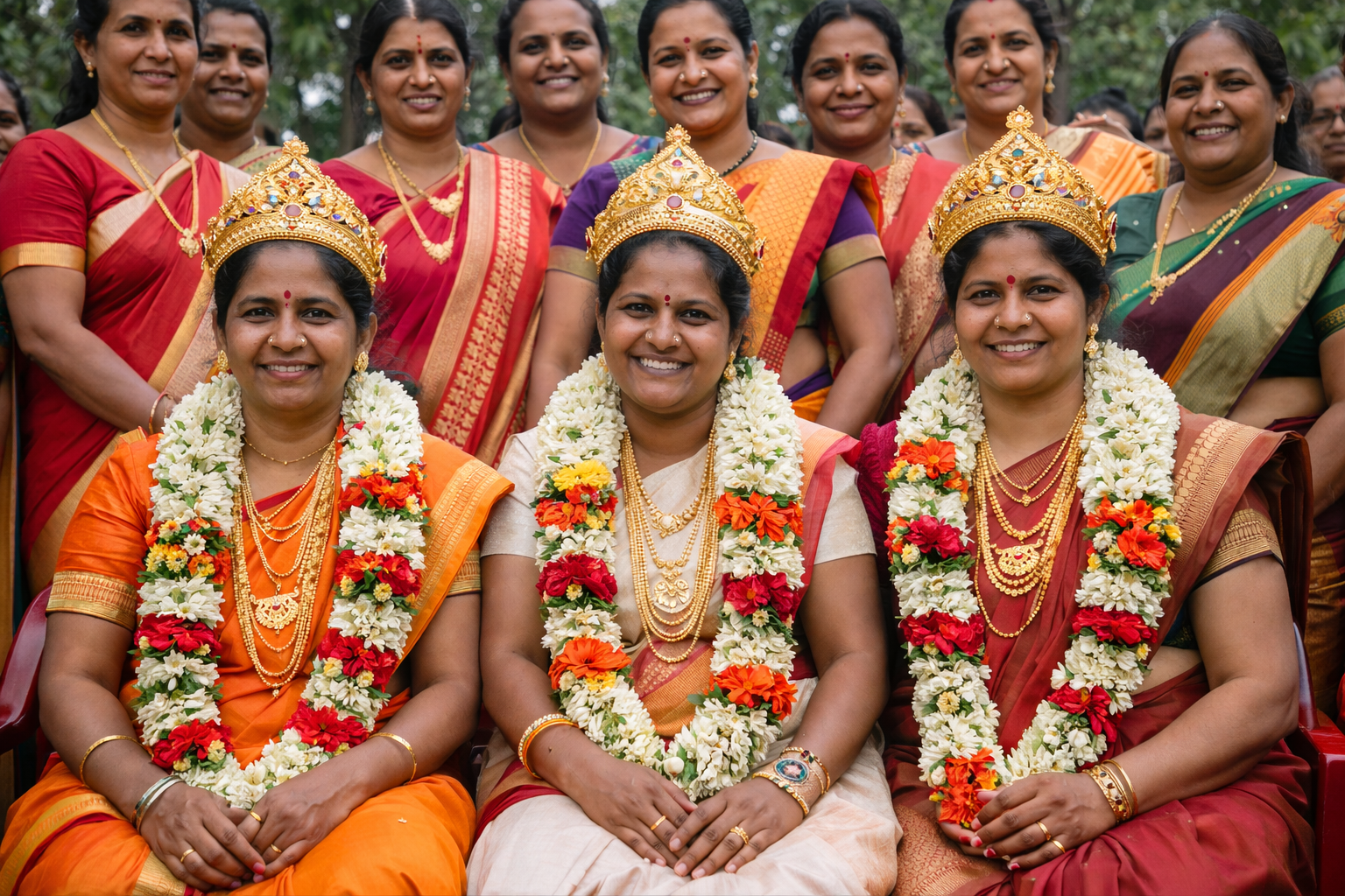 Selected for the Moornadu Gowda Women's Union