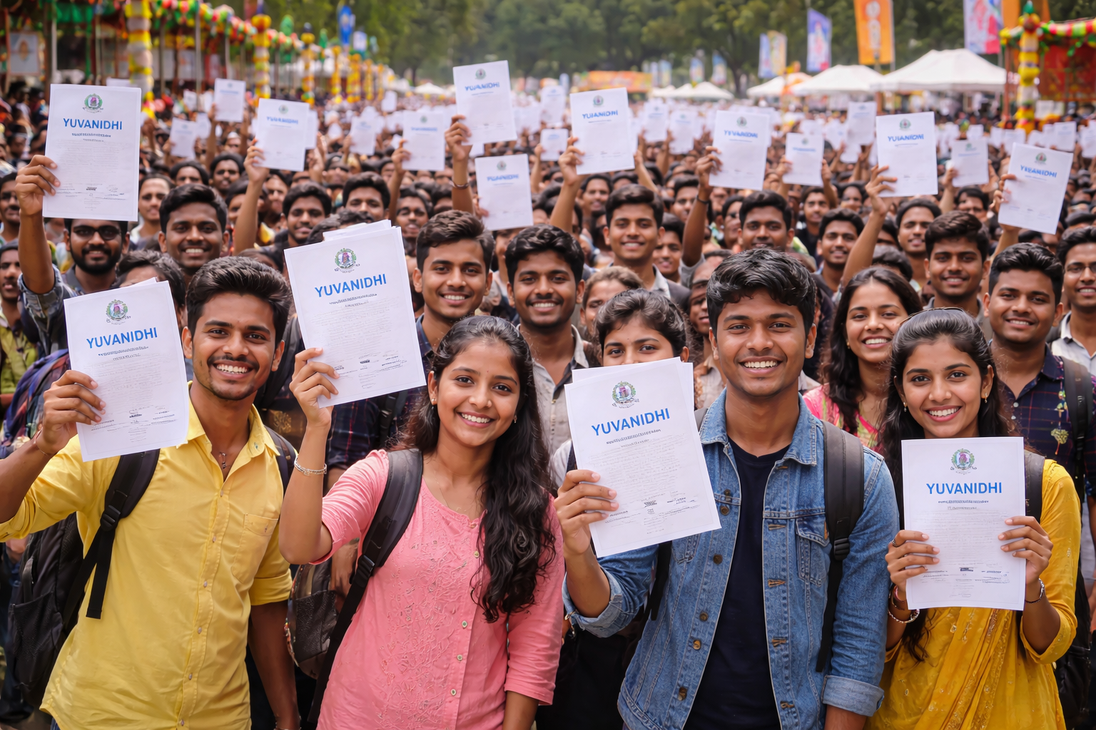 2116 people registered under Yuvanidhi scheme