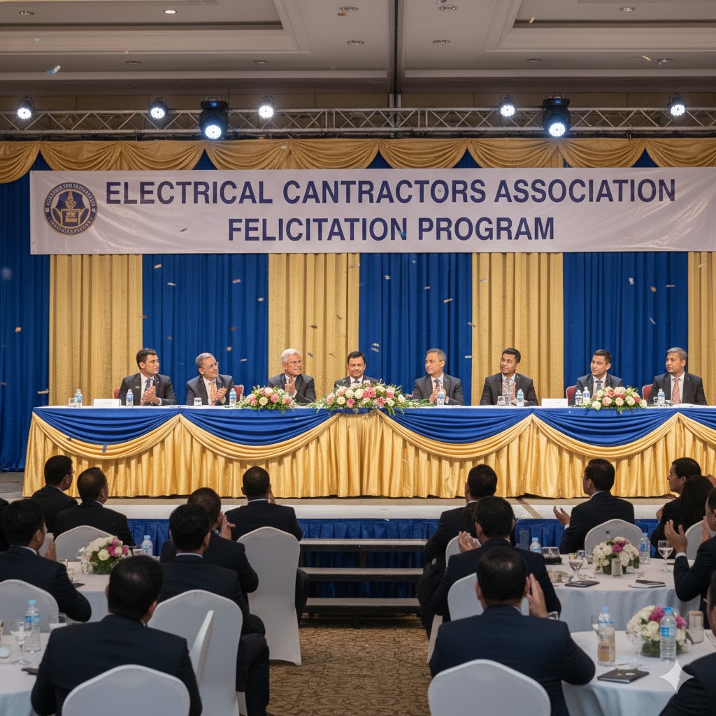 Electrical Contractors Association felicitation program