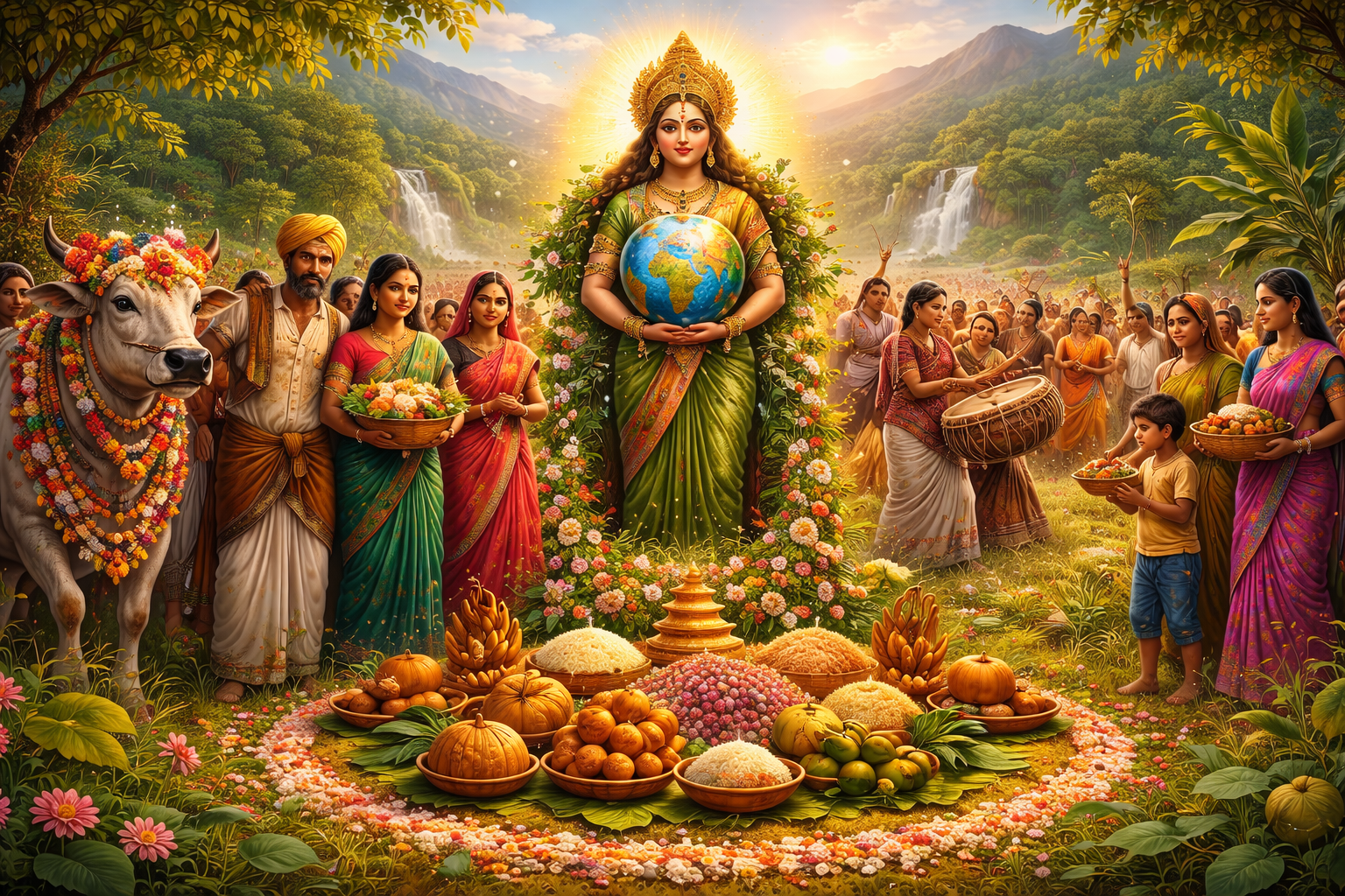 Keddas is a festival that pays homage to nature and Mother Earth.