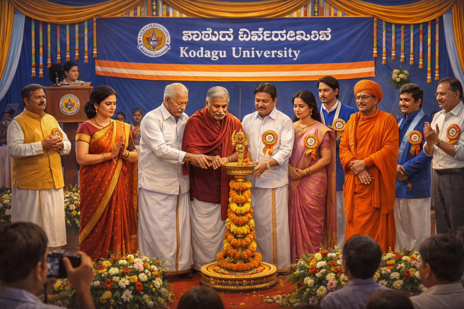 Kodagu University Kannada Saurabha Sangha inaugurated