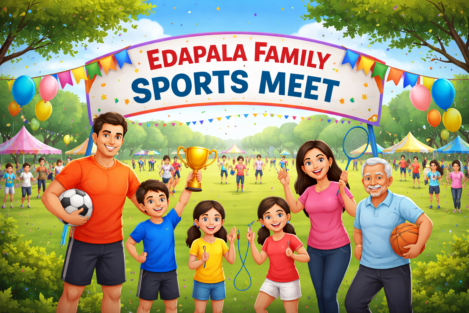 Edapala Family Sports Meet