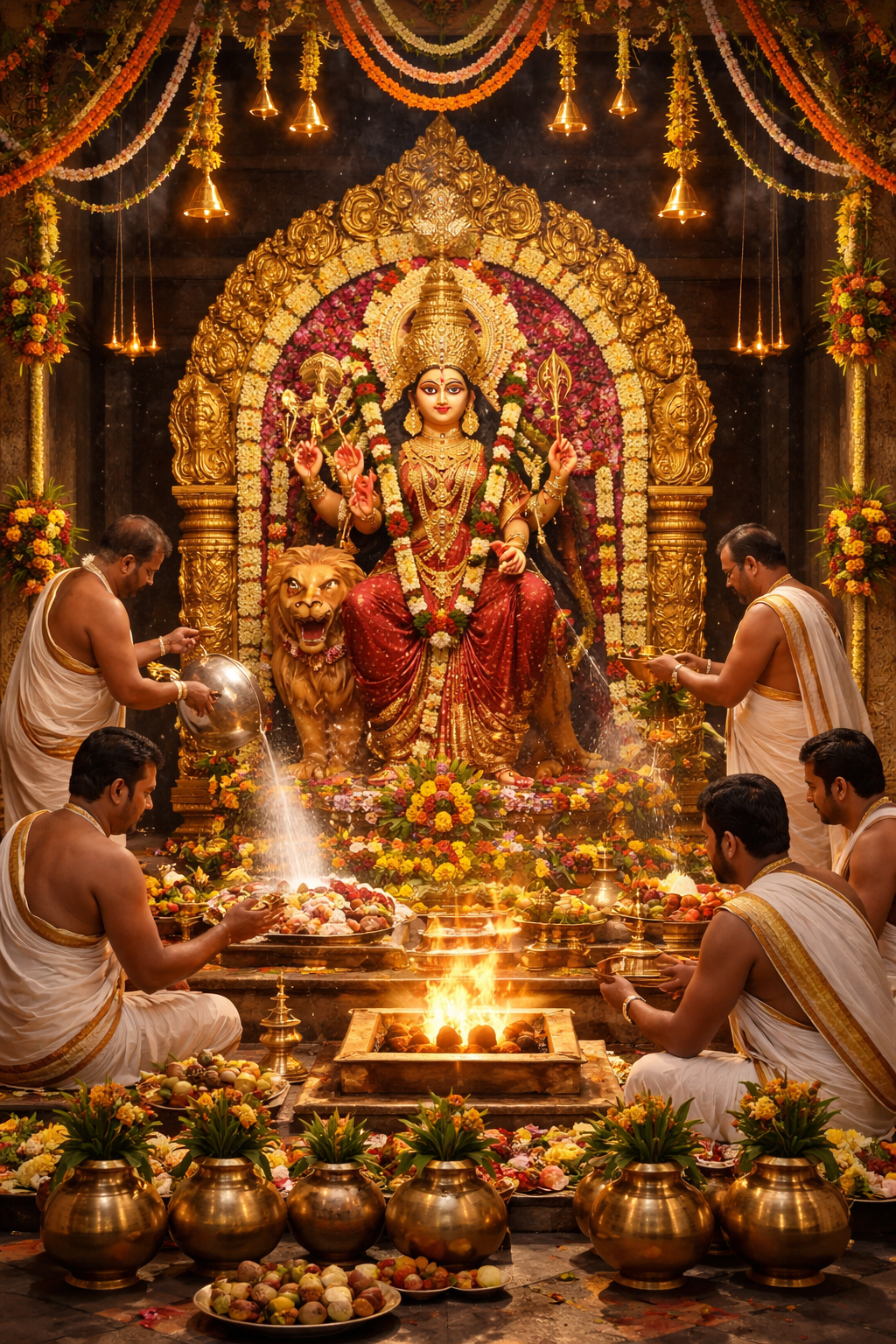 Hemmettalu Chamundeshwari Devi Ashtabandha Brahma Kalash Muhurta