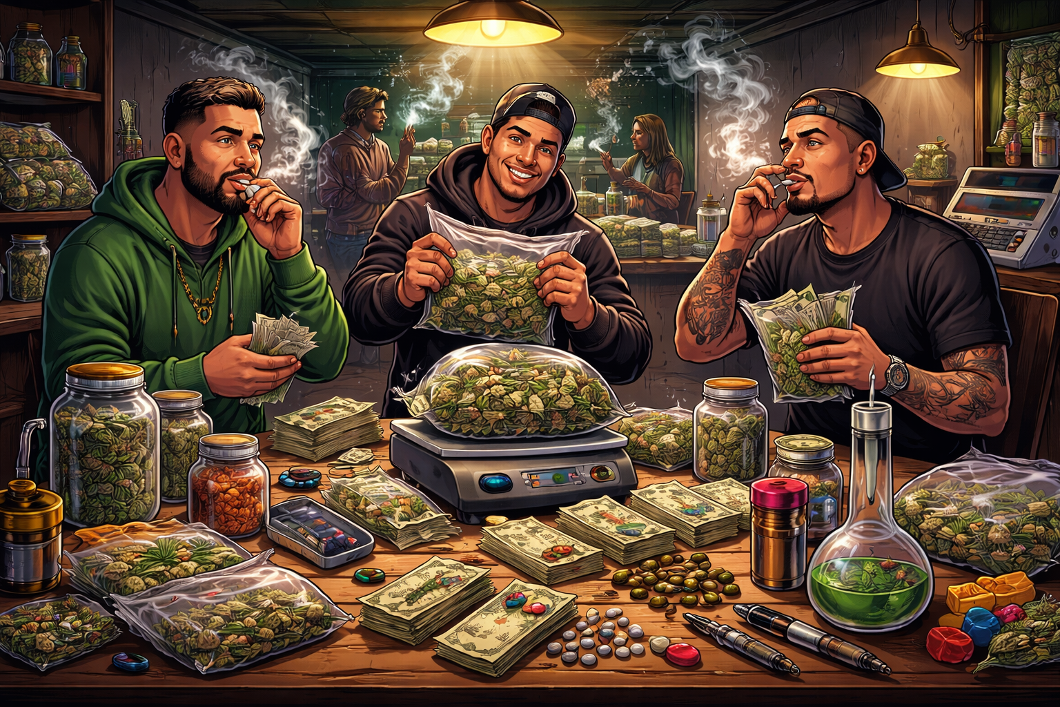 Ganja MDAAA sale and consumption case