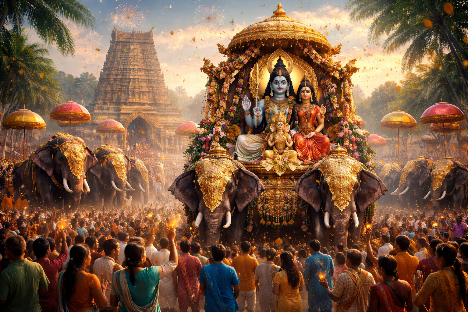 Annual festival of Lord Ishwara