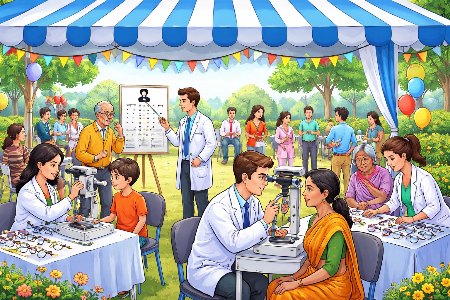 Free Eye Checkup Camp