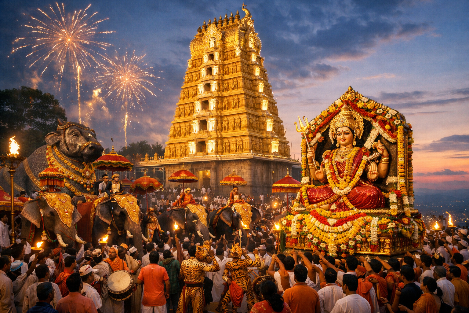Van Chamundeshwari Re-establishment Festival from Tomorrow