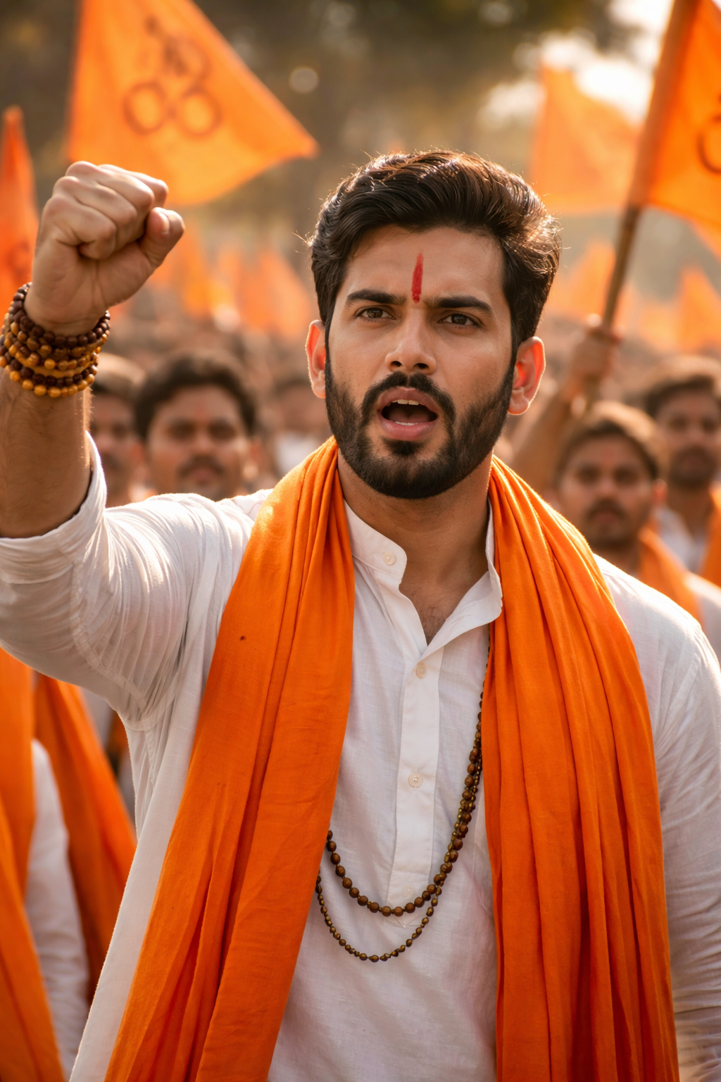 Attack on Hindu activist