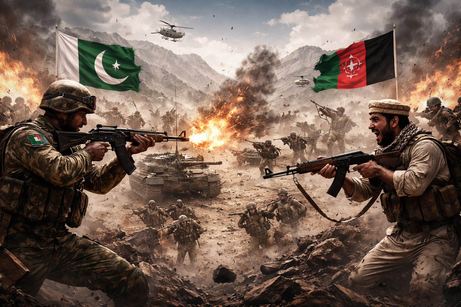 Pakistan-Afghanistan war