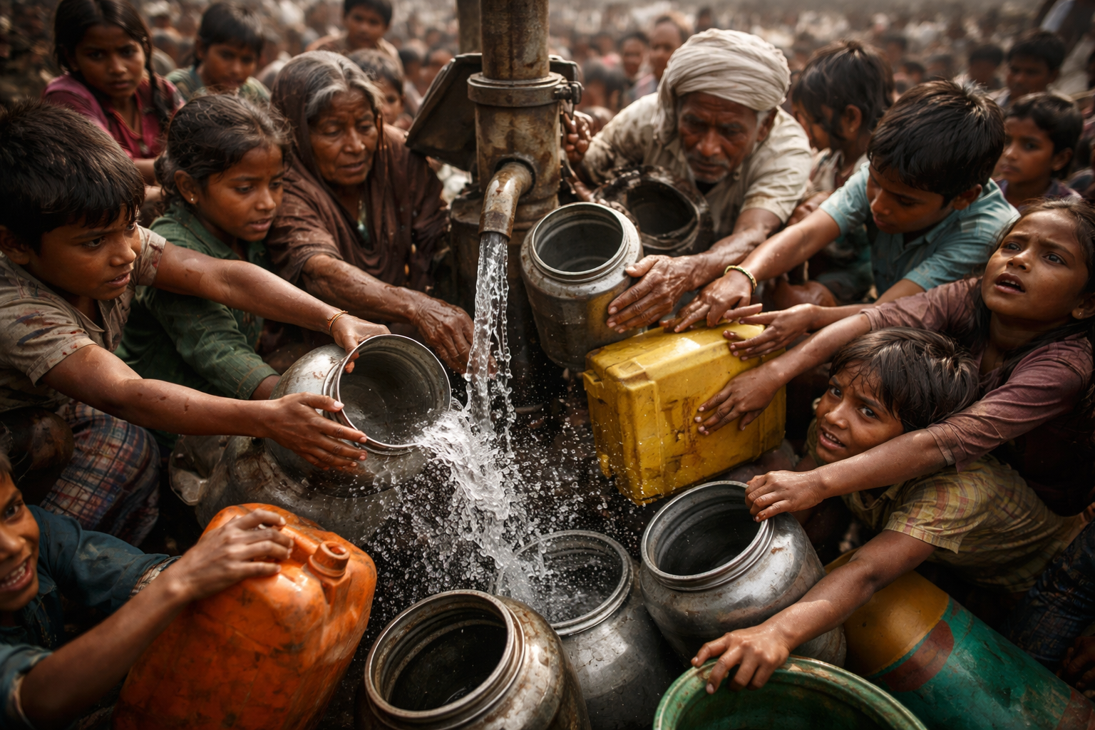 Struggle for drinking water in Ponnampet