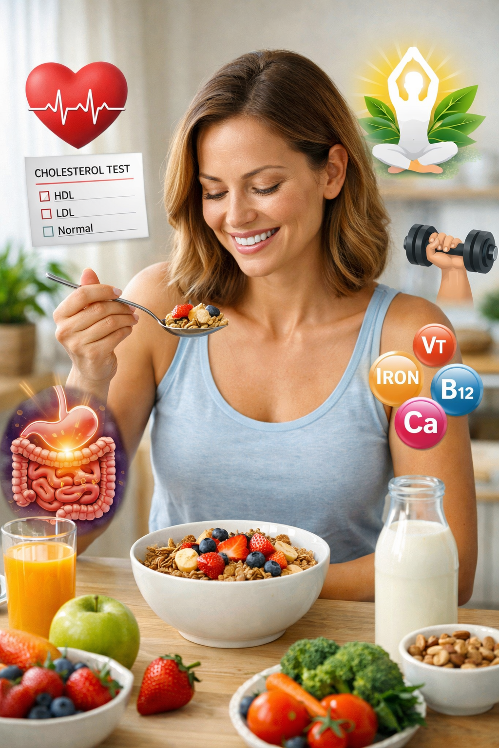 Cereal consumption contributes to good health