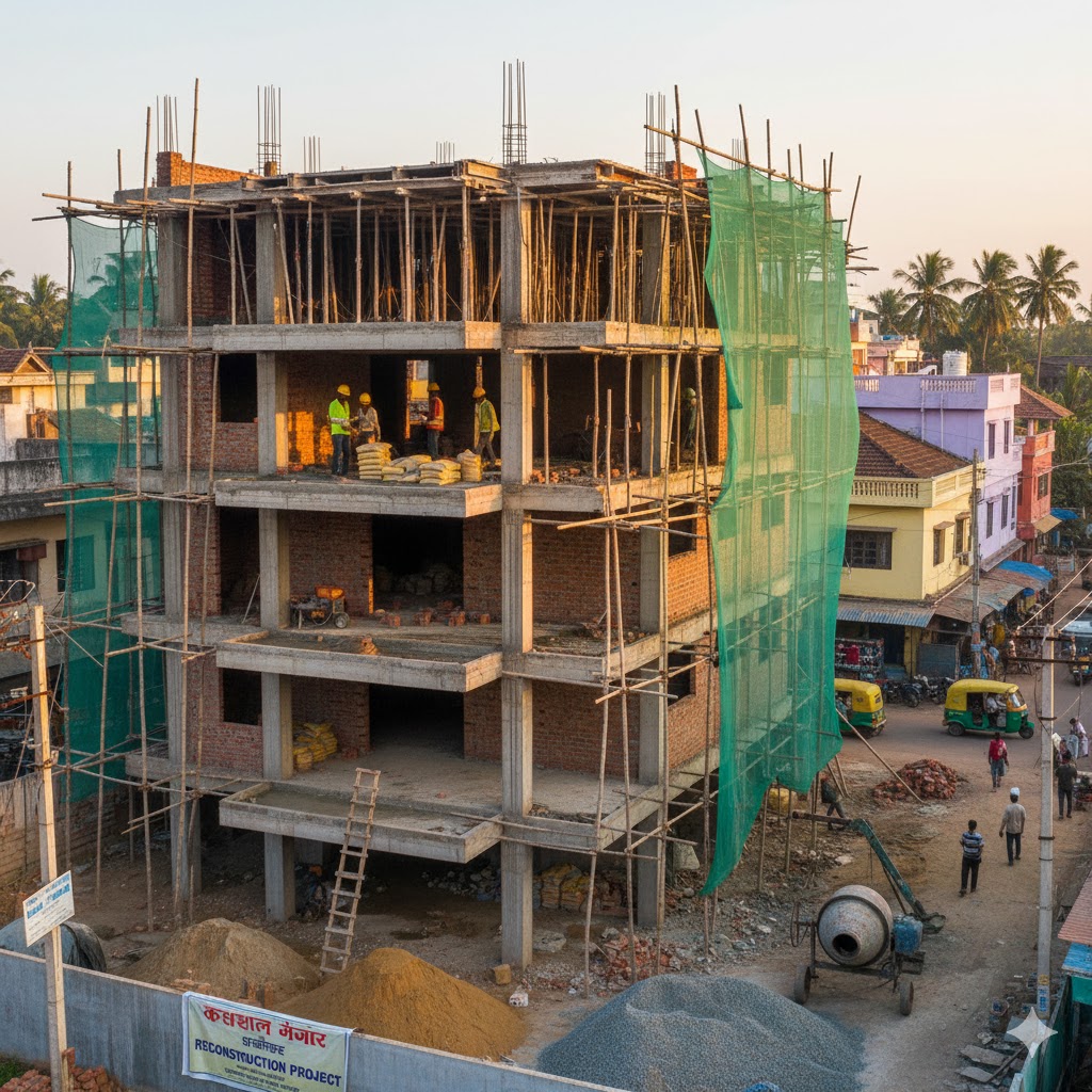 Appeal for reconstruction of the building