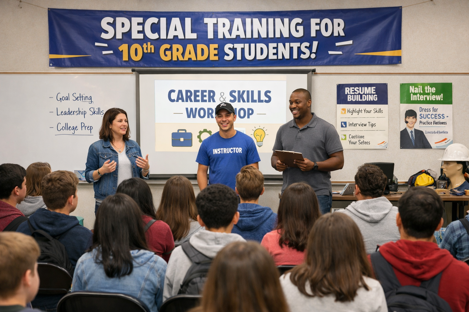 Special training for 10th grade students