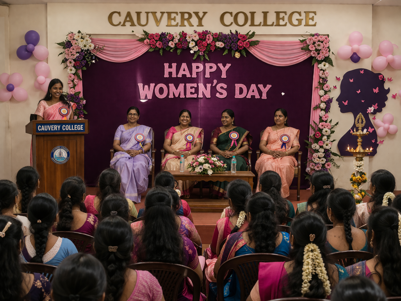 Women's Day celebrated at Cauvery College