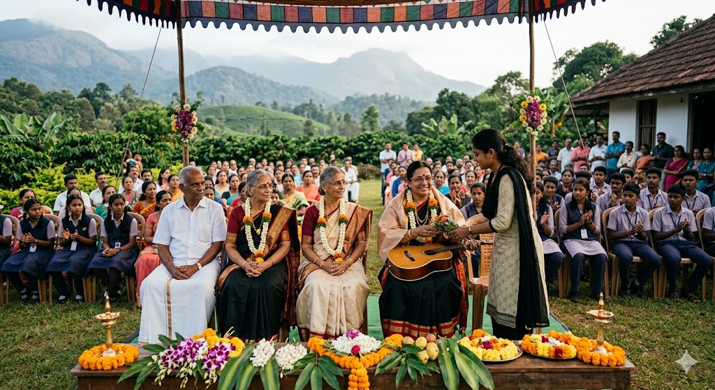 Farewell to retired teachers of Kudige Cluster