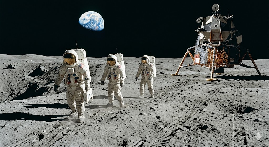 Astronauts headed to the moon
