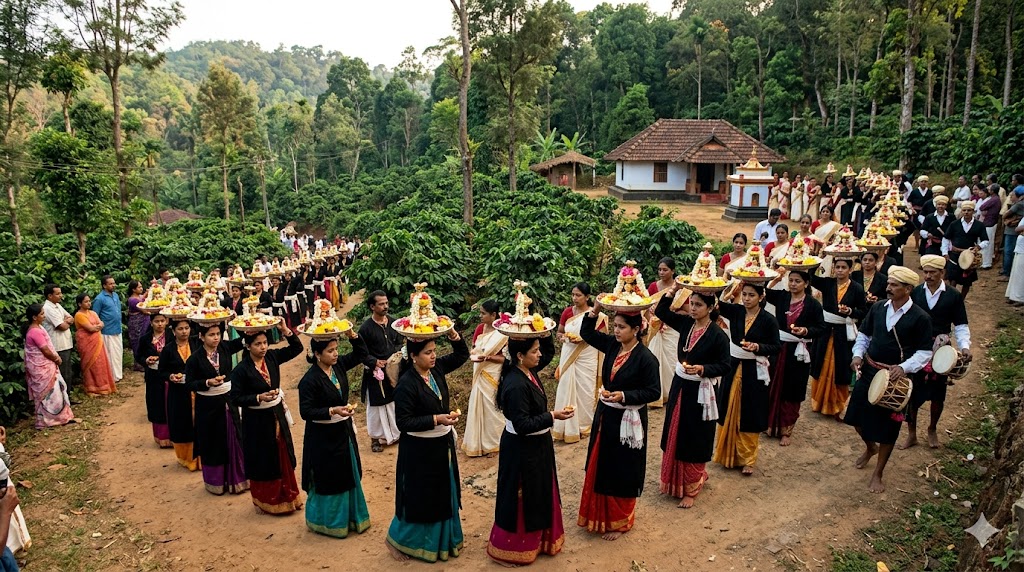 Muthappa Jathrotsava Talapoli Procession