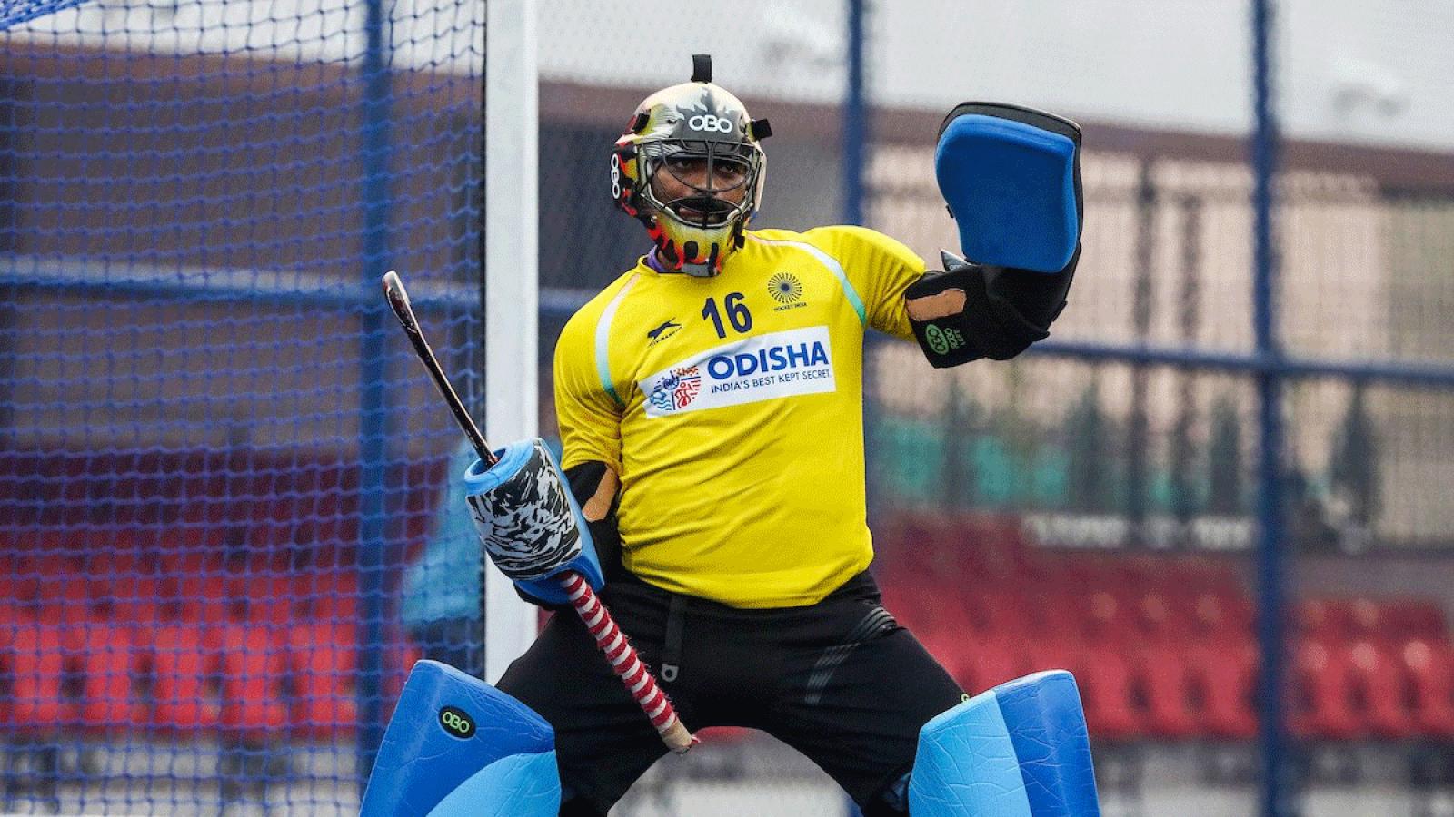 Sreejesh visits SAI Centre